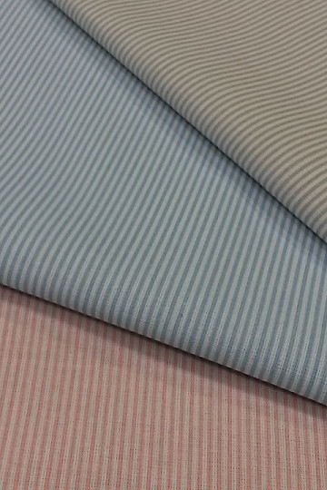 Bombažna tkanina BABY STRIPE siva