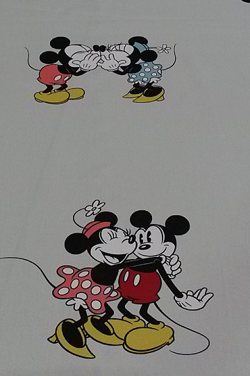 Otroška dekorativna tkanina LOVE MINNIE