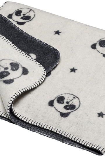 Otroška bombažna odeja DF PANDA 100x150