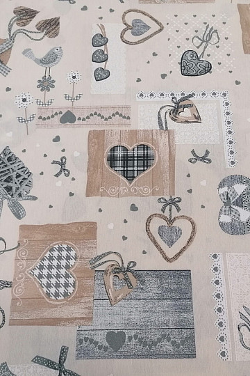 Dekorativna tkanina TM PATCHWORK bež