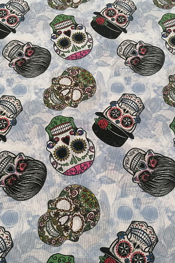 dekorativna tkanina LOBANJA voodoo