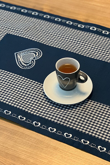 Vezen prt in šal COUNTRY STYLE moder