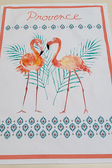Brisača retro dizajn FLAMENÁCI