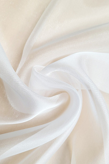 Voile zavesa GERSTER 896/300/0001 bela-sijajna