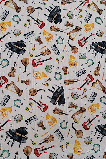 Bombažna tkanina GLASBA