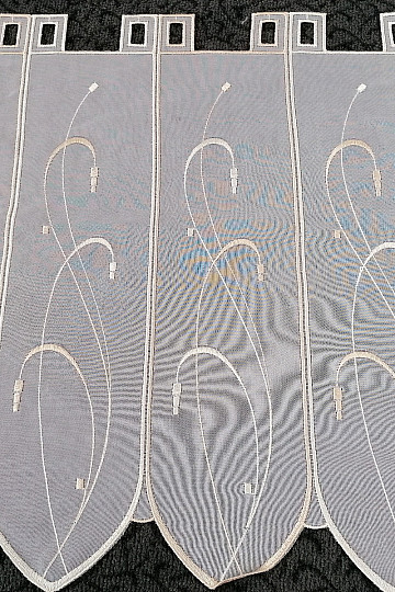 Vitražna zavesa - voile 6312