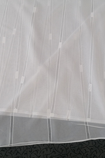 Voile zavesa bela 109/300