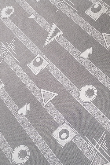 Jacquard zavesa 8852/300 bela