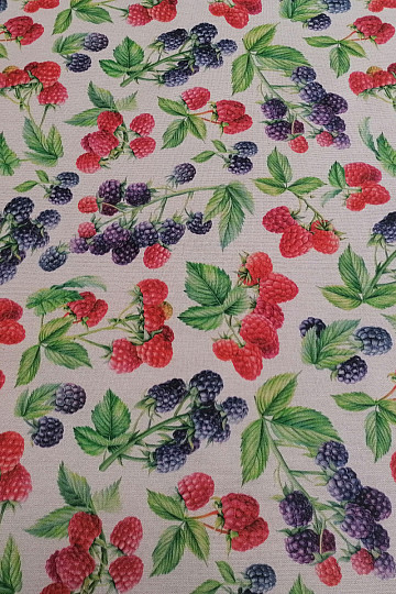 Dekorativno blago Maline in robide