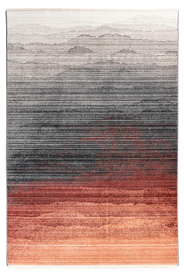 Moderna preproga MEDELLIN 409 silver / terra