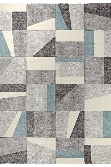 Moderna kosovna preproga DIAMOND geometrijski kvadrati