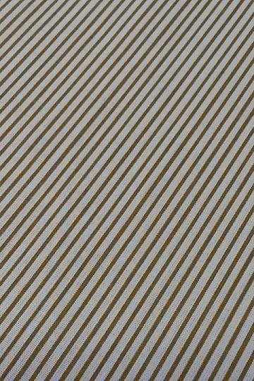 Rjava bombažna tkanina STRIPE