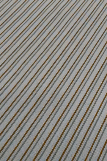 Bombažna tkanina STRIPE sivo-gorčica