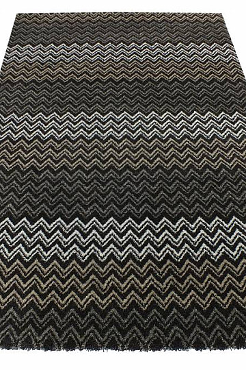 Moderna preproga ZIG ZAG rjava