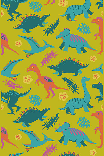 Otroška preproga PLAY DINOSAURS