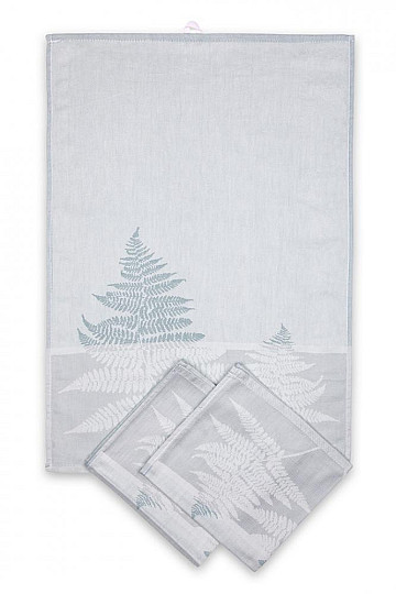 Kuhinjske krpe Fern pastel 3 kos