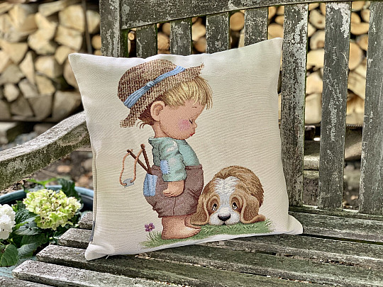 Tapiserija prevleka za blazino BOY