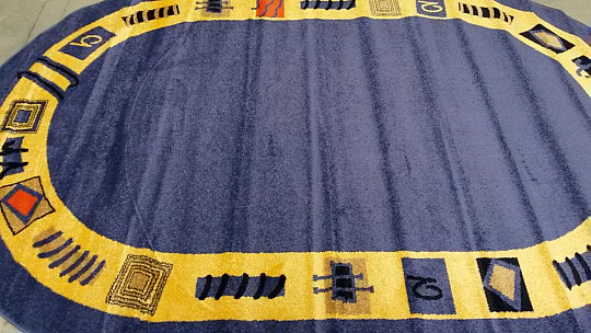 Ovalna preproga LOGO 200x300