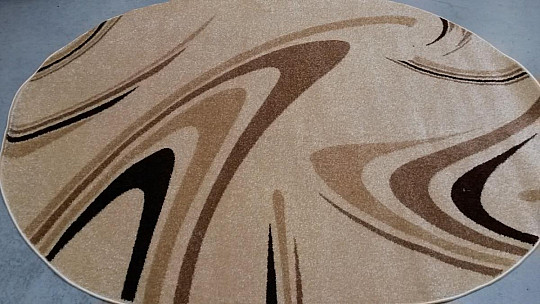 Ovalna preproga COFFEE smetana