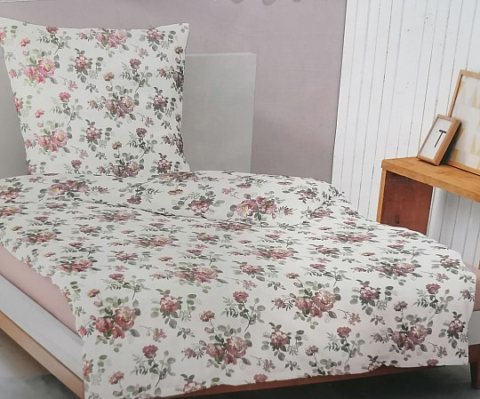 IRISETTE luksuzni bombažni saten 8399 cvetov