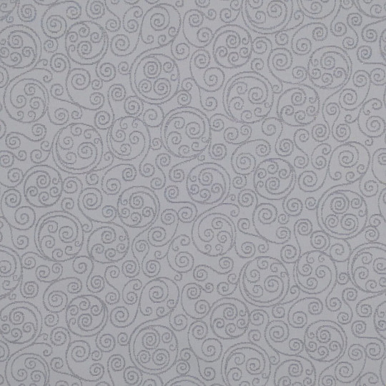 Tapiserija prt, šal FLASH ornament srebrn