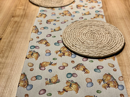 Goblen prti in šali Velikonočni RUMENI ŽGENI