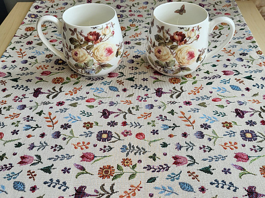 Tapiserija prt in šal GARDEN