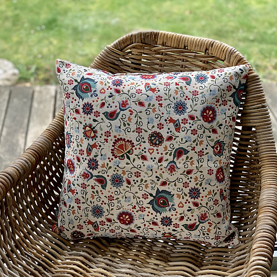 Tapiserija prevleka za blazino JURKOVIČ PTICA