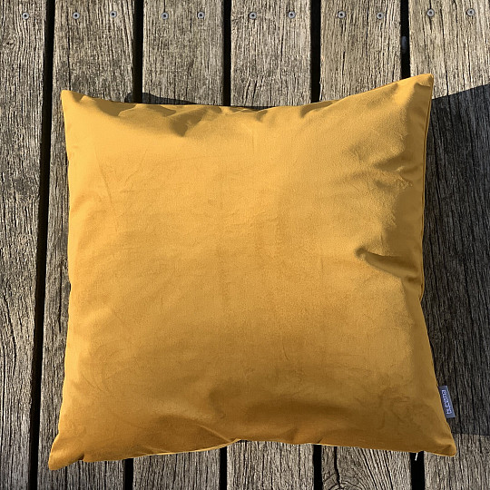 Žametna prevleka RIVIERA MUSTARD
