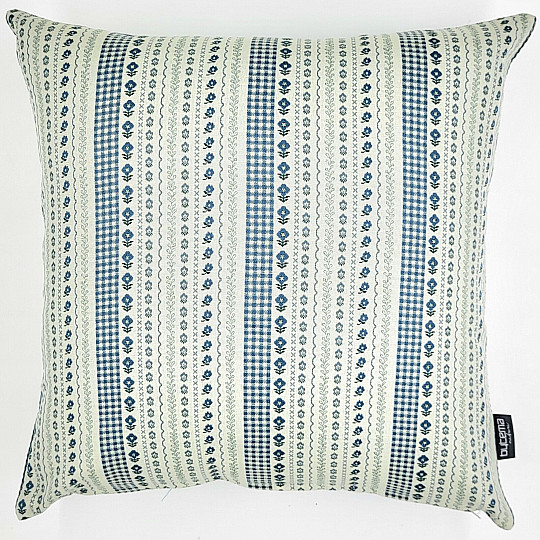 Prevleka za blazino TOSCANA RIGA STRIPE modra