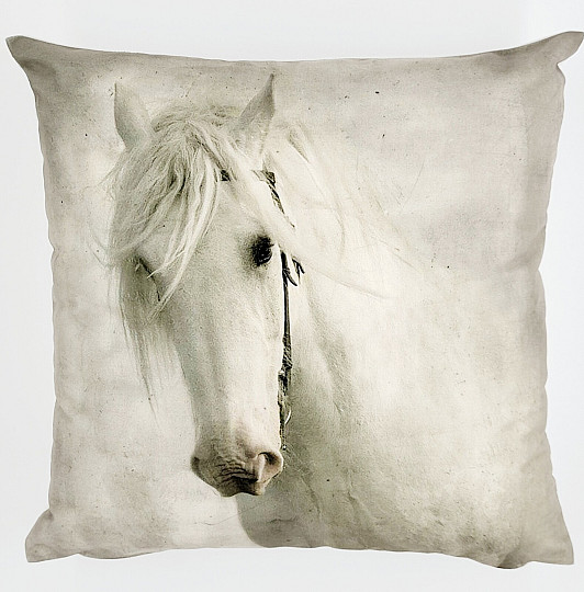 Okrasna prevleka za blazino WHITE HORSE
