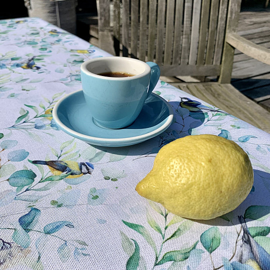 Prt in šal PTIČKI NA VEJICI