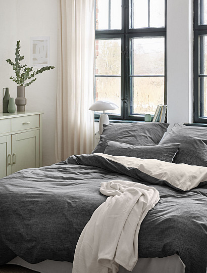 IRISETTE luksuzni bombažni saten WAVE 8557-11 antracit