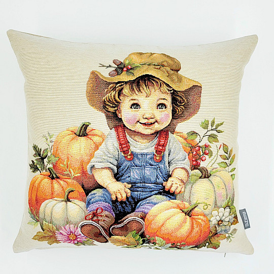 Prevleka za blazino BOY WITH PUMPKIN