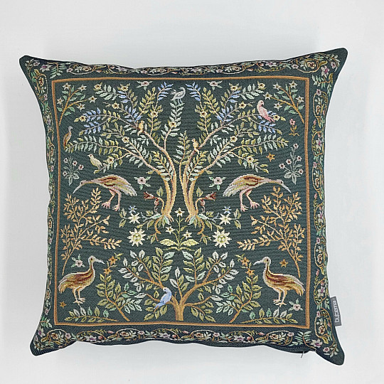 Prevleka za blazino iz tapiserije WILLIAM MORRIS zelena