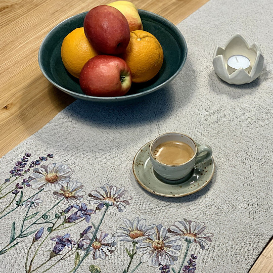 Tapiserija prt in šal SPRING CRUSH