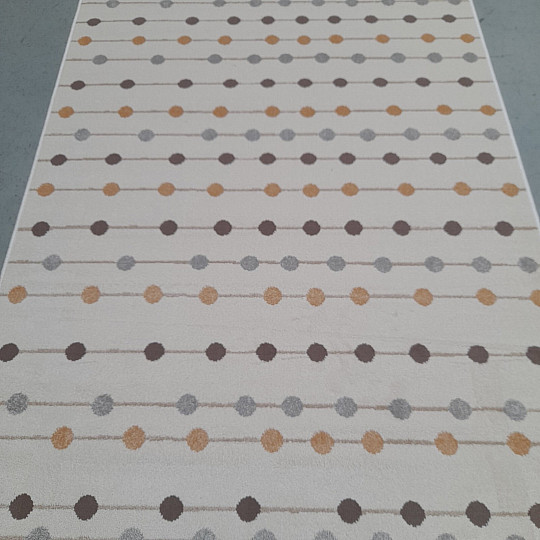 Moderna kosovna preproga TERRA s kolesi