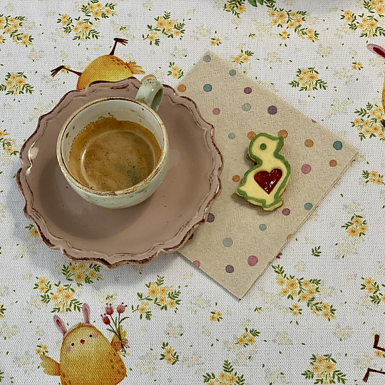 Velikonočni pogrinjek KOKOŠKI IN JAJČKA