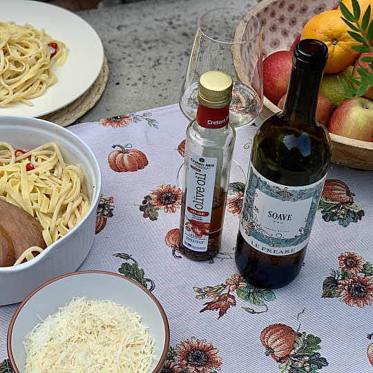 Gobelin prt in šal PUMPKIN PICKUP