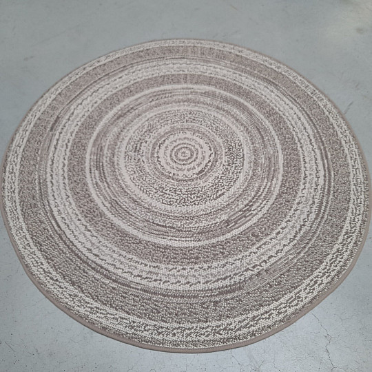 Zunanja preproga STAR rozeta svetlo rjava