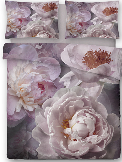 Posteljnina iz mikroflanela PEONY