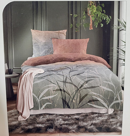 IRISETTE luksuzni bombažni saten WAVE 8641-90 FUZZY