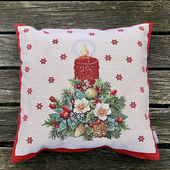 Prevleka za božično tapiserijo BOŽIČNA SVEČA II