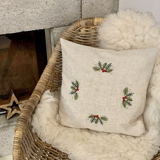 Vezena prevleka BARVITE vejice