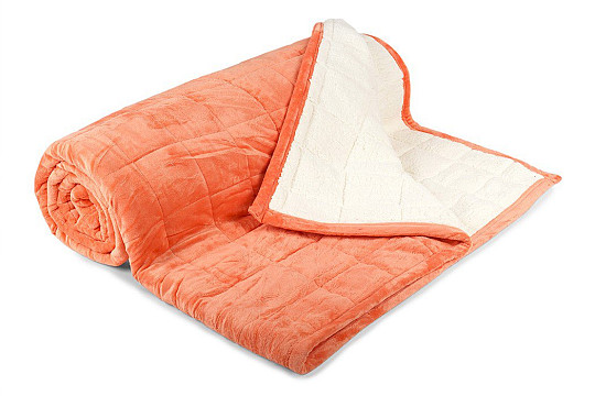 odeja iz mikrovlaken EXTRA SOFT SHEEP lososov šiv