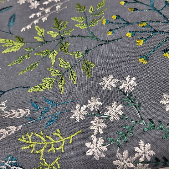 Vezeni šal GINGER™ ZELENA