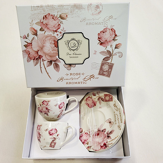 SECESSIJSKI SET ZA ESPRESSO ŠAPO