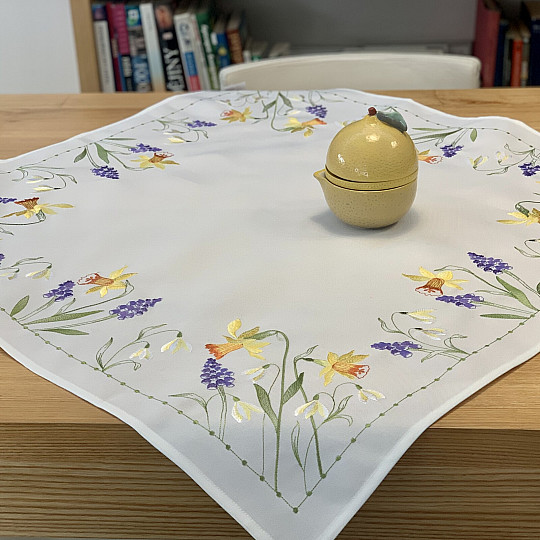 Vezen prt in šal NARCISA IN SNEŽNA HČI