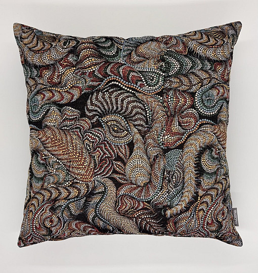 Dekorativni pokrov FARADAY črne barve