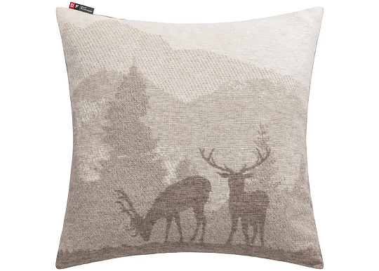 Dekorativni pokrov DF JELEN SILVRETTA rjav